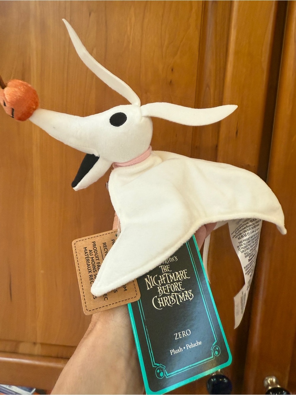 The Nightmare Before Christmas Zero Stuffed Plush Toy White Dog Halloween Decor